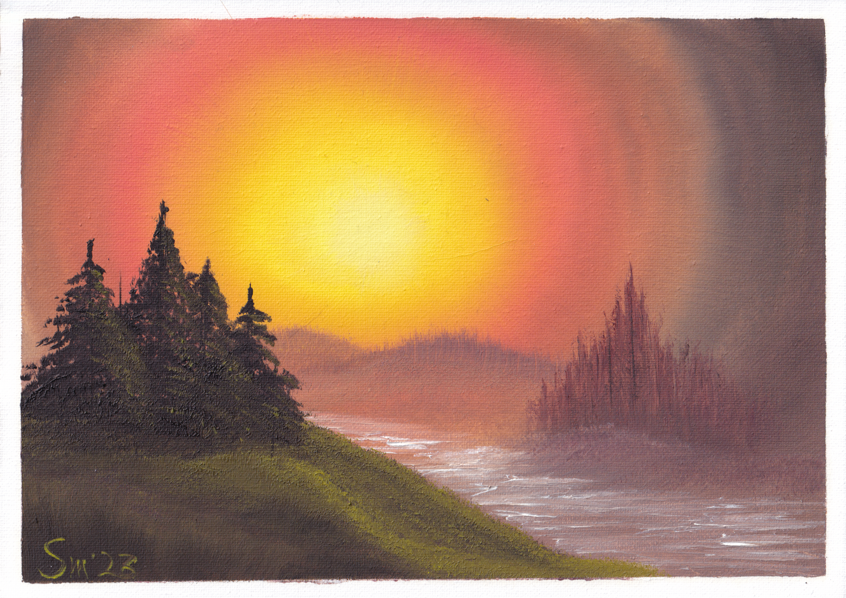 Painting with Bob Ross 7