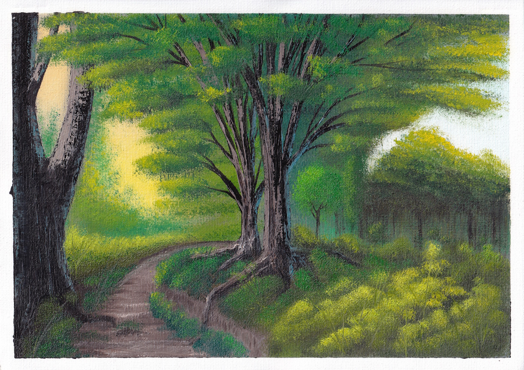 Forest in Oil