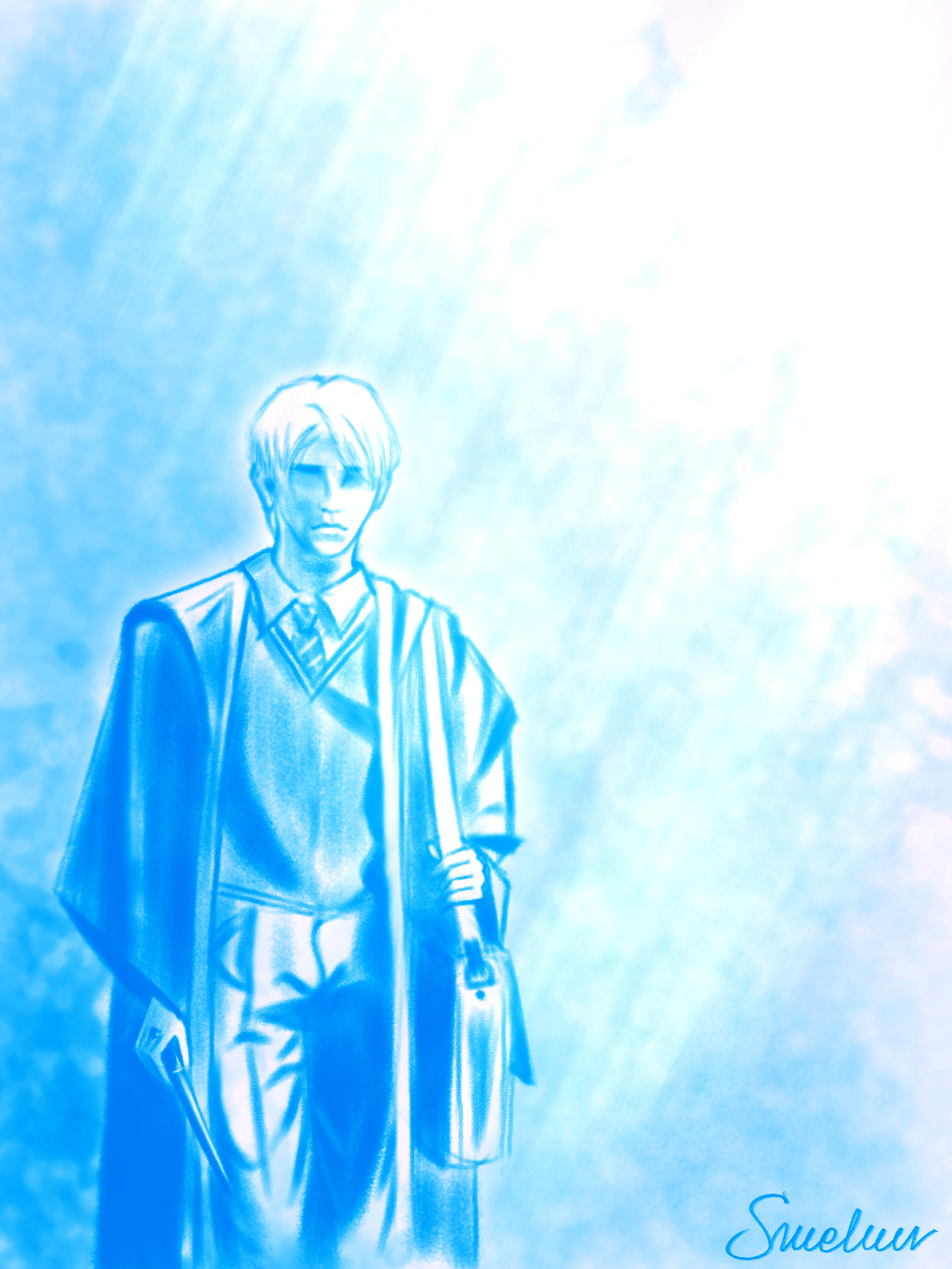 Draco in Blue